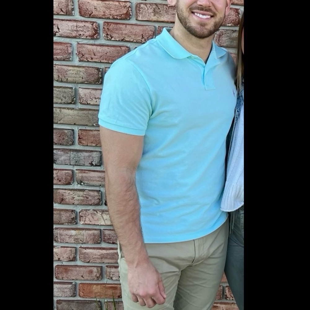 Polo Ralph Lauren Teal Button Down Polo